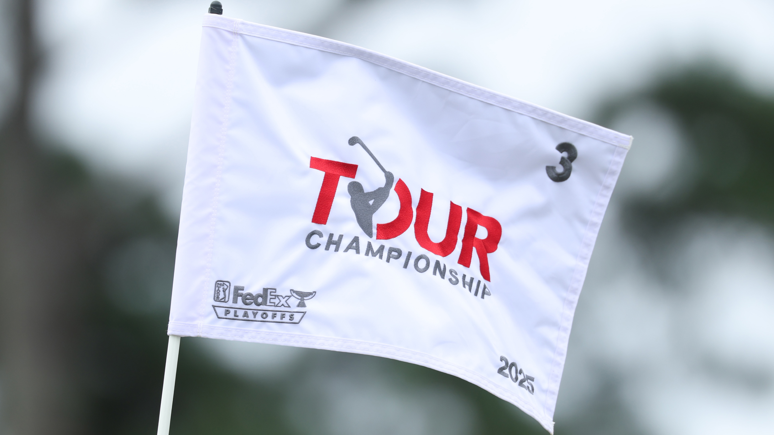 A Tour Championship flag
