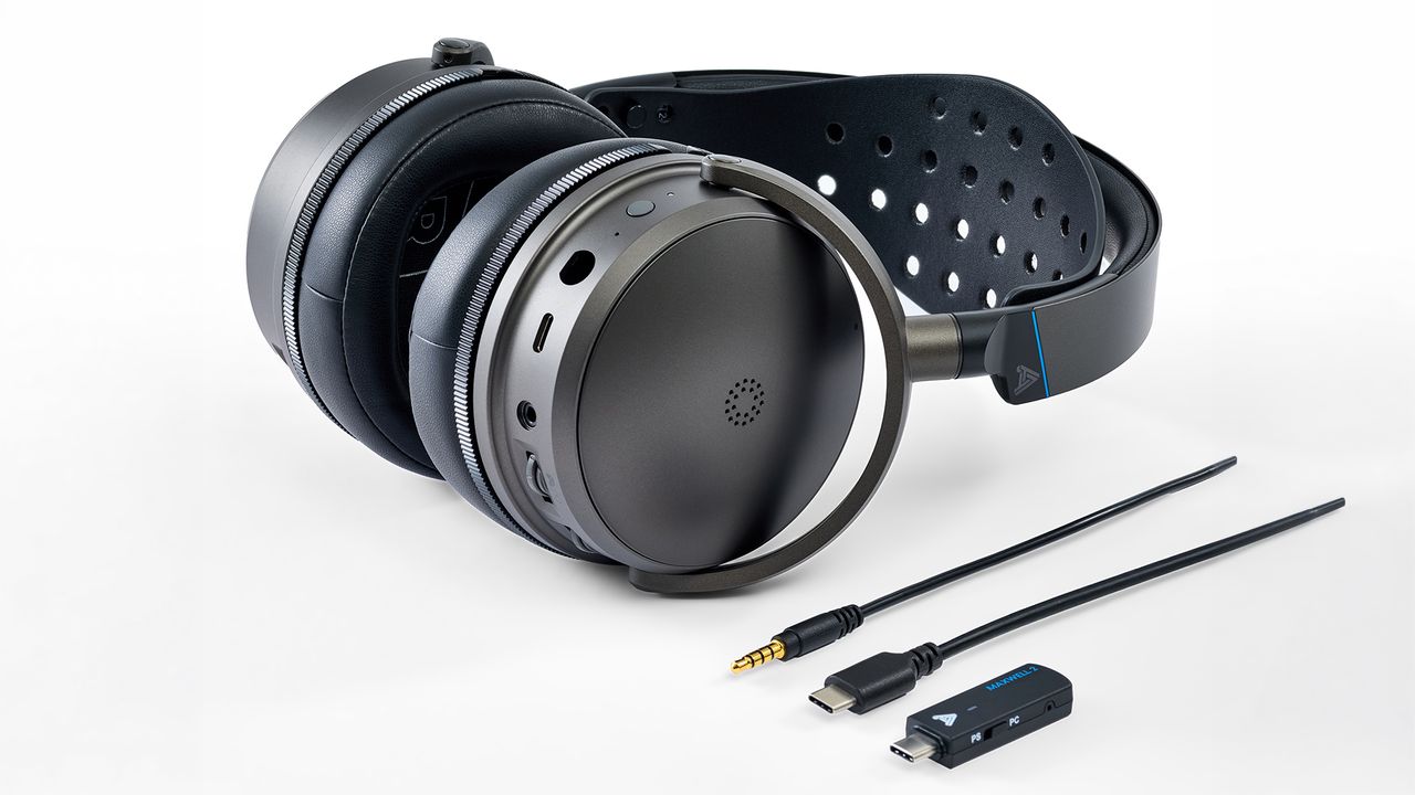 The Audeze Maxwell from different angles.