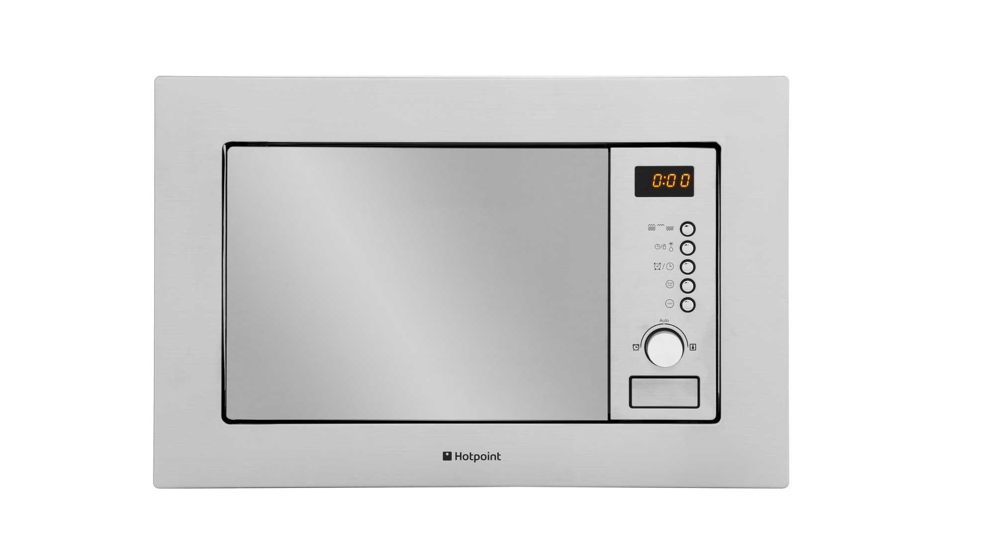 Nejlepší vestavná mikrovlnná trouba s omezeným rozpočtem: Hotpoint MWH122.1X Vestavná mikrovlnná trouba