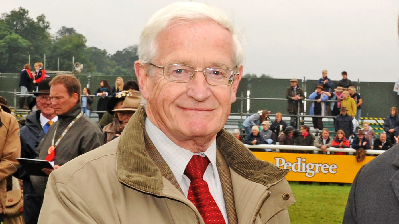The former equestrian correspondent Alan Smith, pictured, has died aged 89
