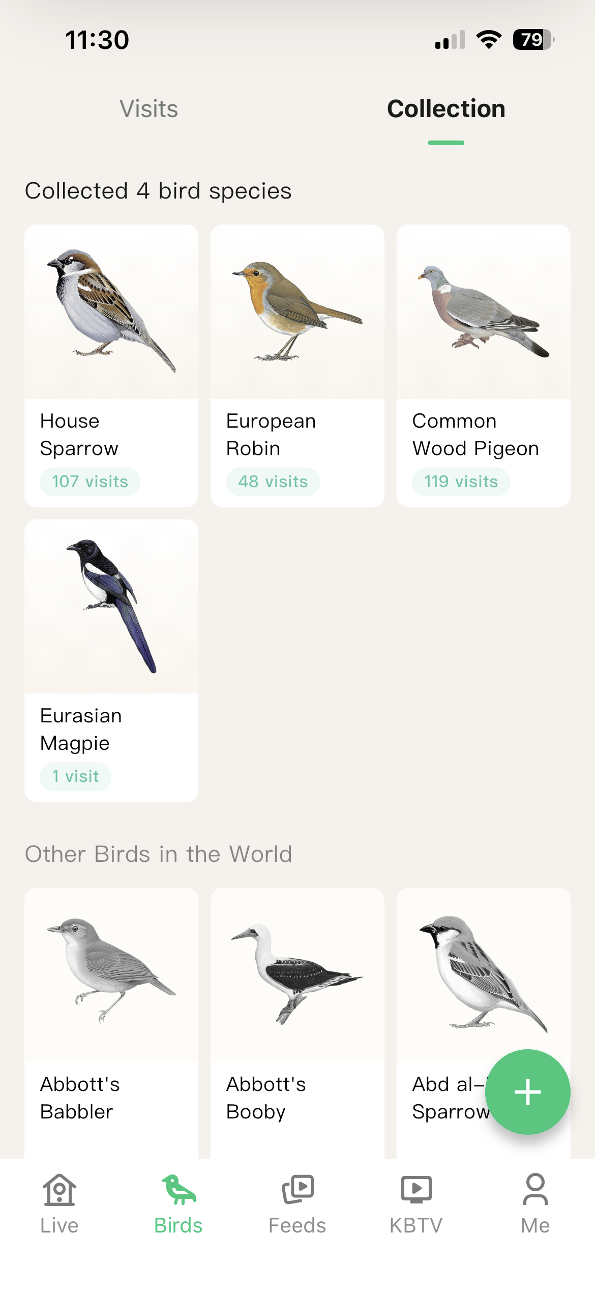 Kiwibit Bird Feeder 2 Pro app screenshots