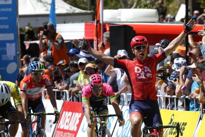Wouter Wippert (Drapac) gets the biggest win of his career