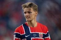 Arsenal star Martin Odegaard in action for Norway at the 2026 World Cup
