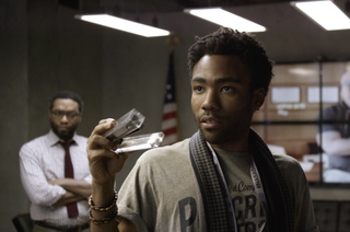 Chiwetel Ejiofor and Donald Glover in The Martian