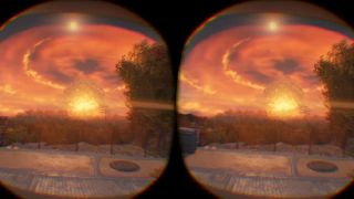 VR requires graphics to be rendered in split screen stereo, meaning each scene must be fully rendered twice