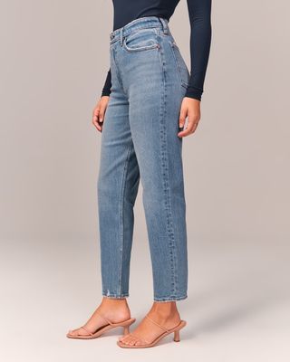 Abercrombie and Fitch + Curve Love Ultra High Rise 90s Relaxed Jean