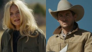 From left to right: Michelle Pfeiffer as Stacy and Kevin Zegers as Cade in The Madison.