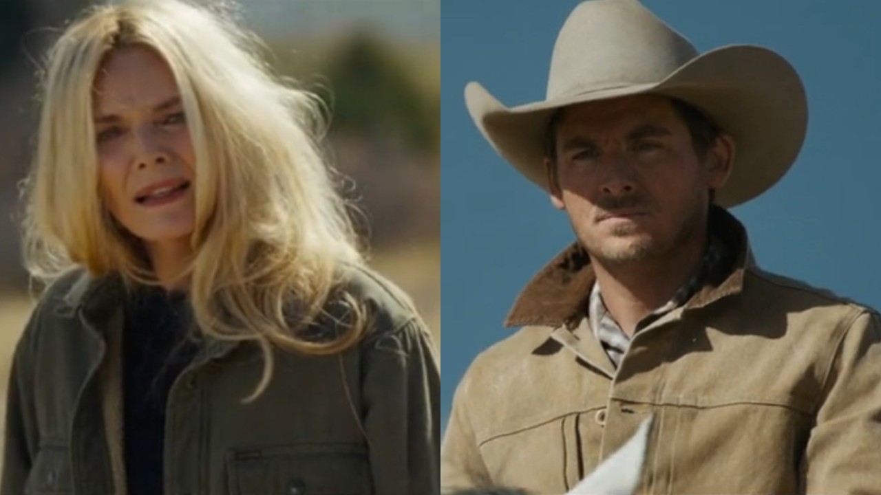 From left to right: Michelle Pfeiffer as Stacy and Kevin Zegers as Cade in The Madison. 