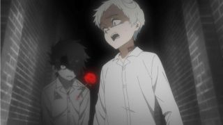 Two of the main characters of The Promised Neverland.
