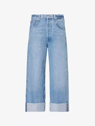 Ayla Baggy Wide-Leg High-Rise Jeans