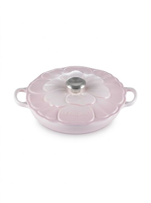 Cast Iron Petal Shallow Casserole