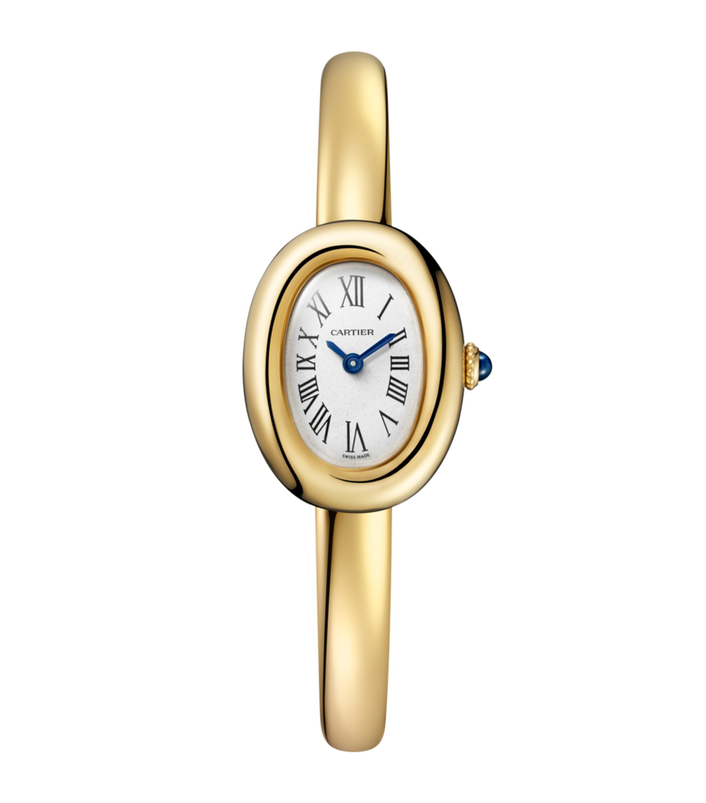 Mini Yellow Gold Baignoire Watch 18.7mm (size 16)
