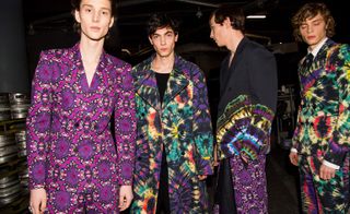 Backstage Dries Van Noten A/W 2019