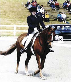 Millersford Forrester ridden by Natasha Baker