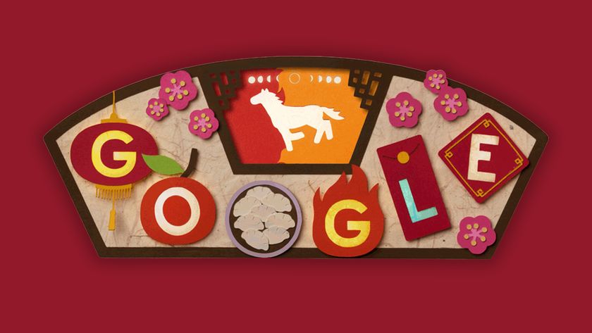 Google Doodle for Lunar New Year, Year of the Fire Horse