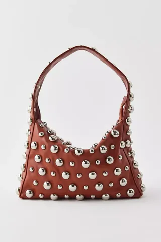 Silence + Noise Mona Studded Shoulder Bag