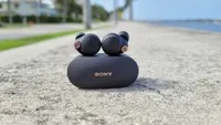 the best noise-cancelling headphones: Sony WF-1000XM4