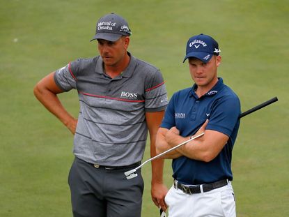 Race to Dubai contenders Henrik Stenson and Danny Willett