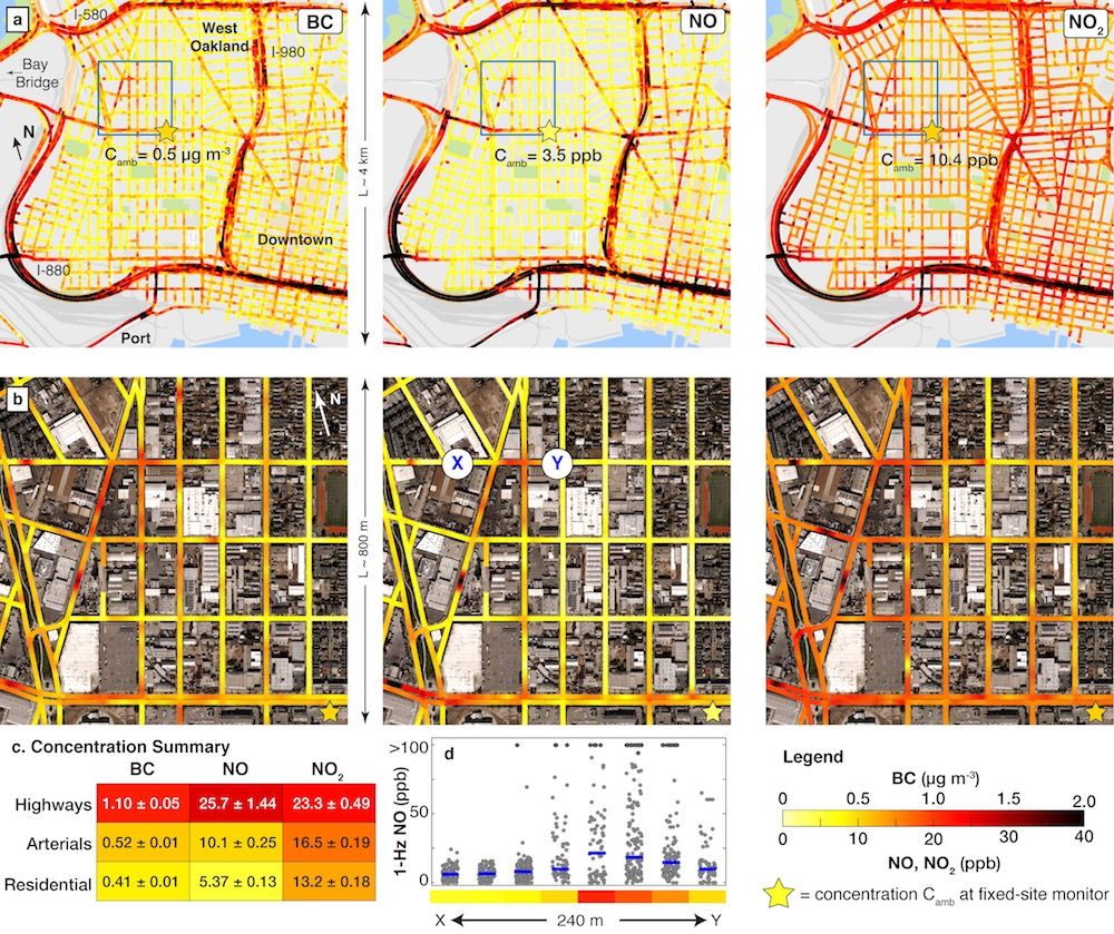 New Pollution Map Offers Unprecedented View of City