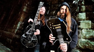 Mark Morton (right) and Willie Adler pictured in 2009.