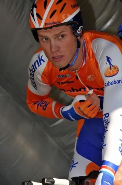 Lars Boom (Rabobank) about to start