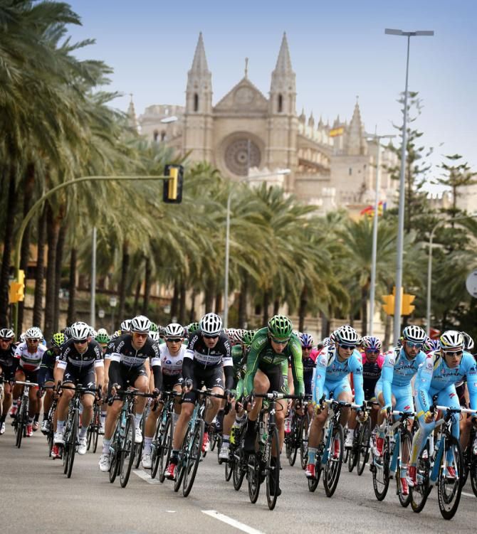 Racing in Mallorca for the Trofeo Palma