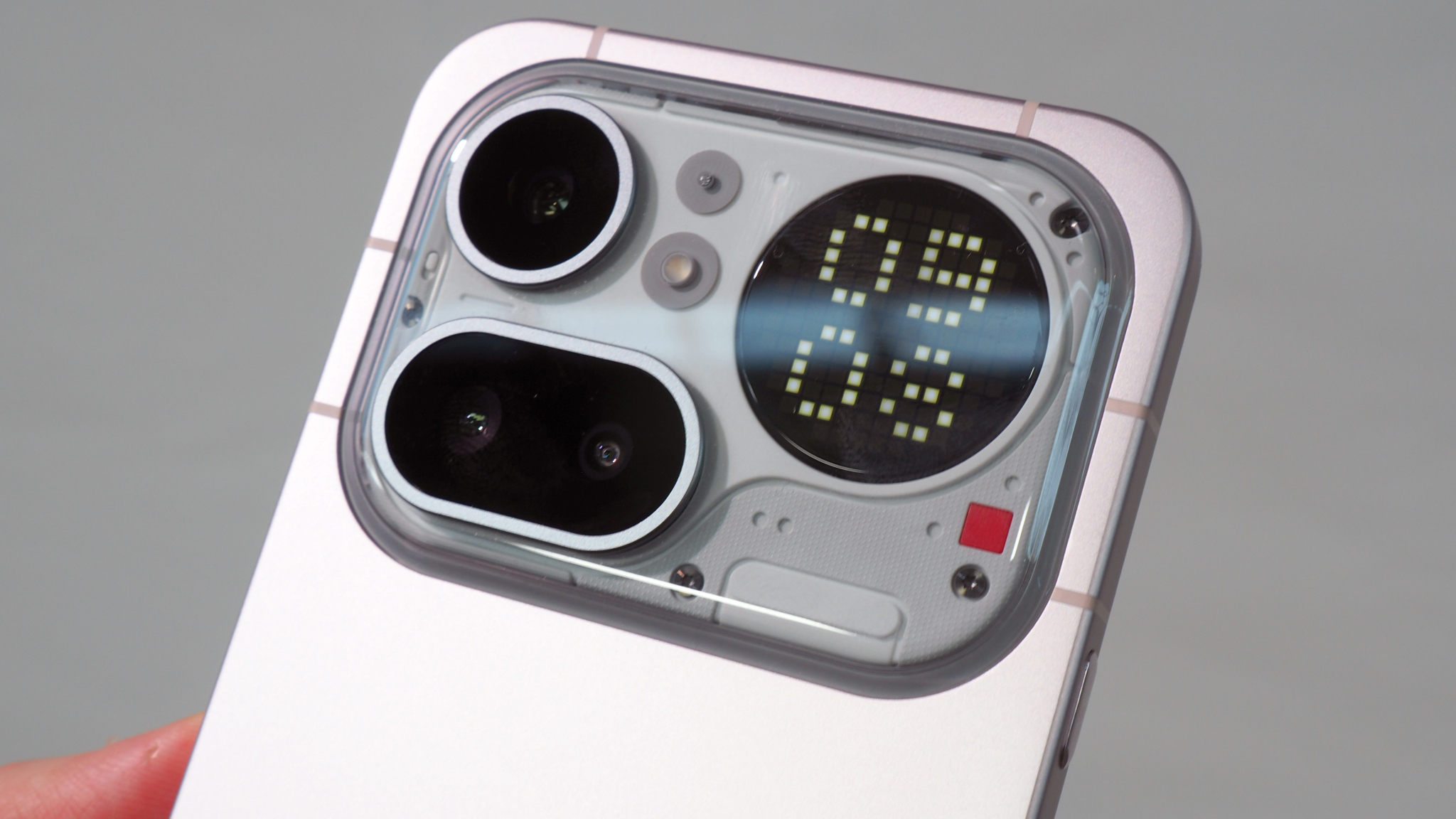 Nothing Phone (4a) Pro in Pink