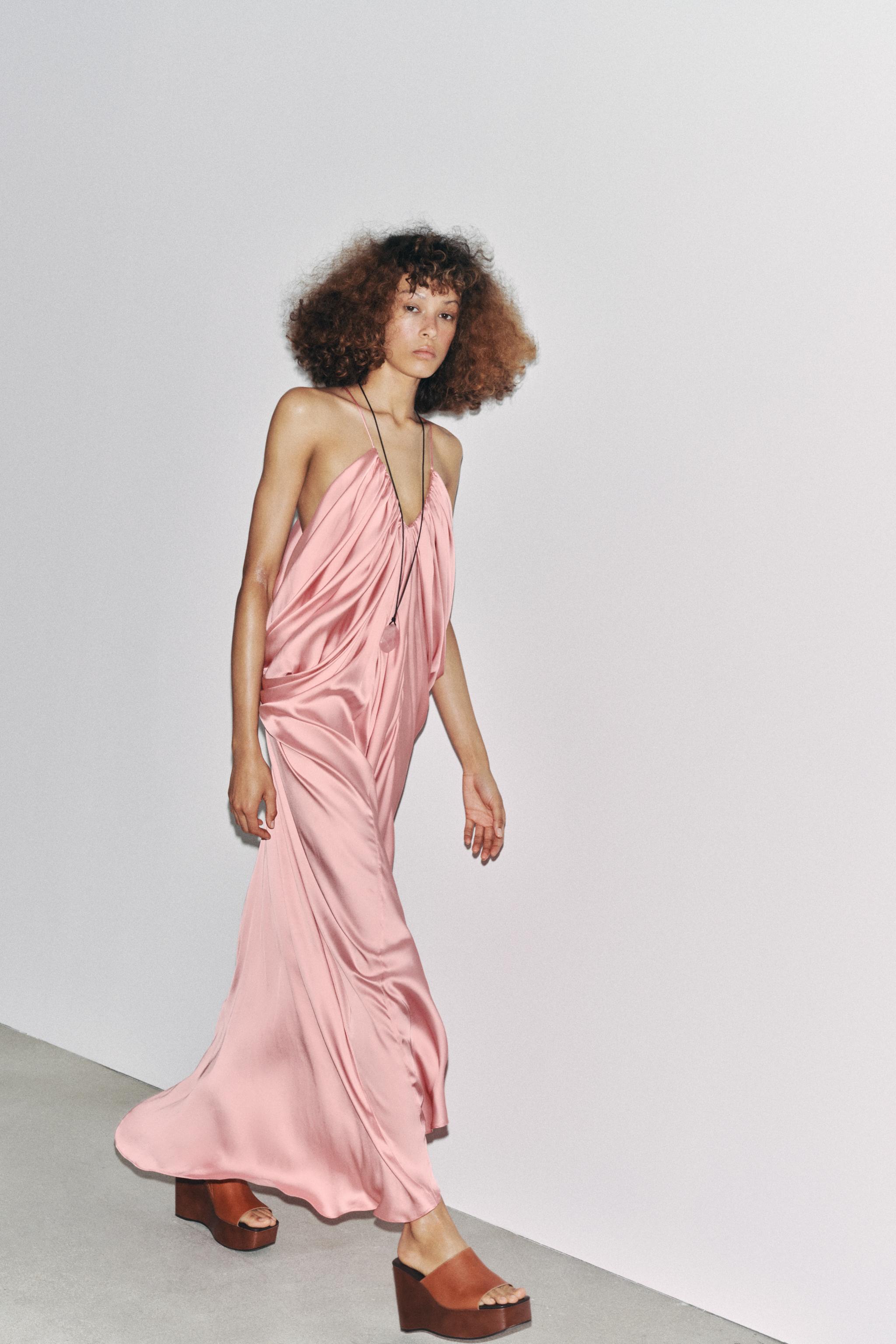 Zw Collection Satin Volume Dress
