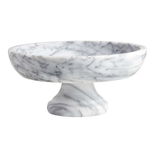 Crate &amp;amp; Barrel, French Kitchen Marble Fruit Bowl