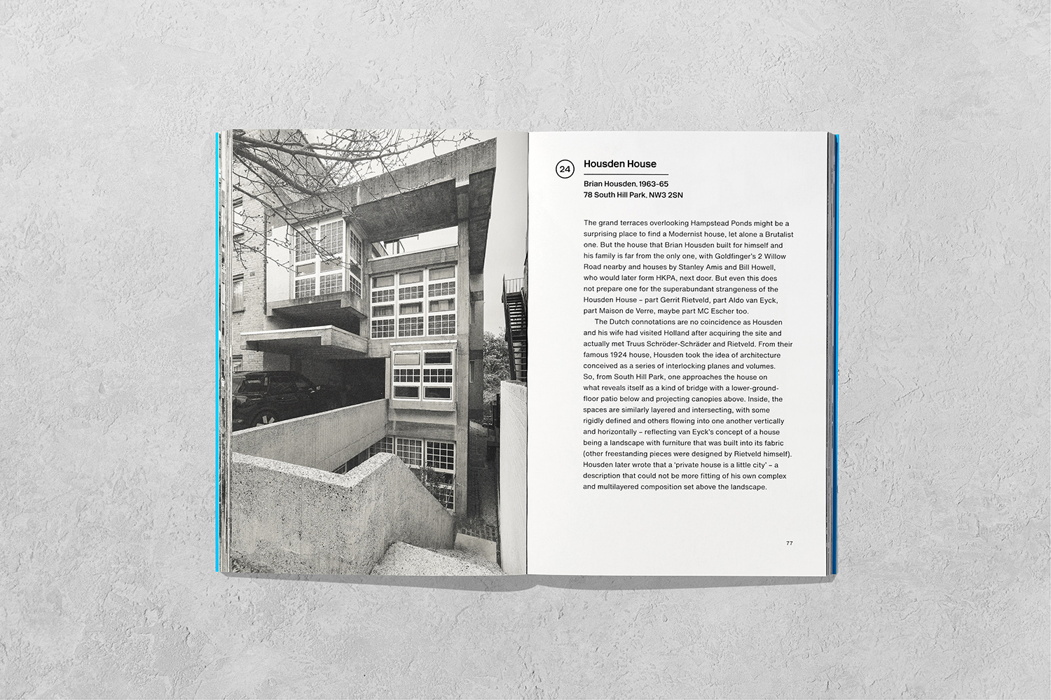 Spreads from Brutalist London, Owen Hopkins and Nigel Green, Blue Crow Media