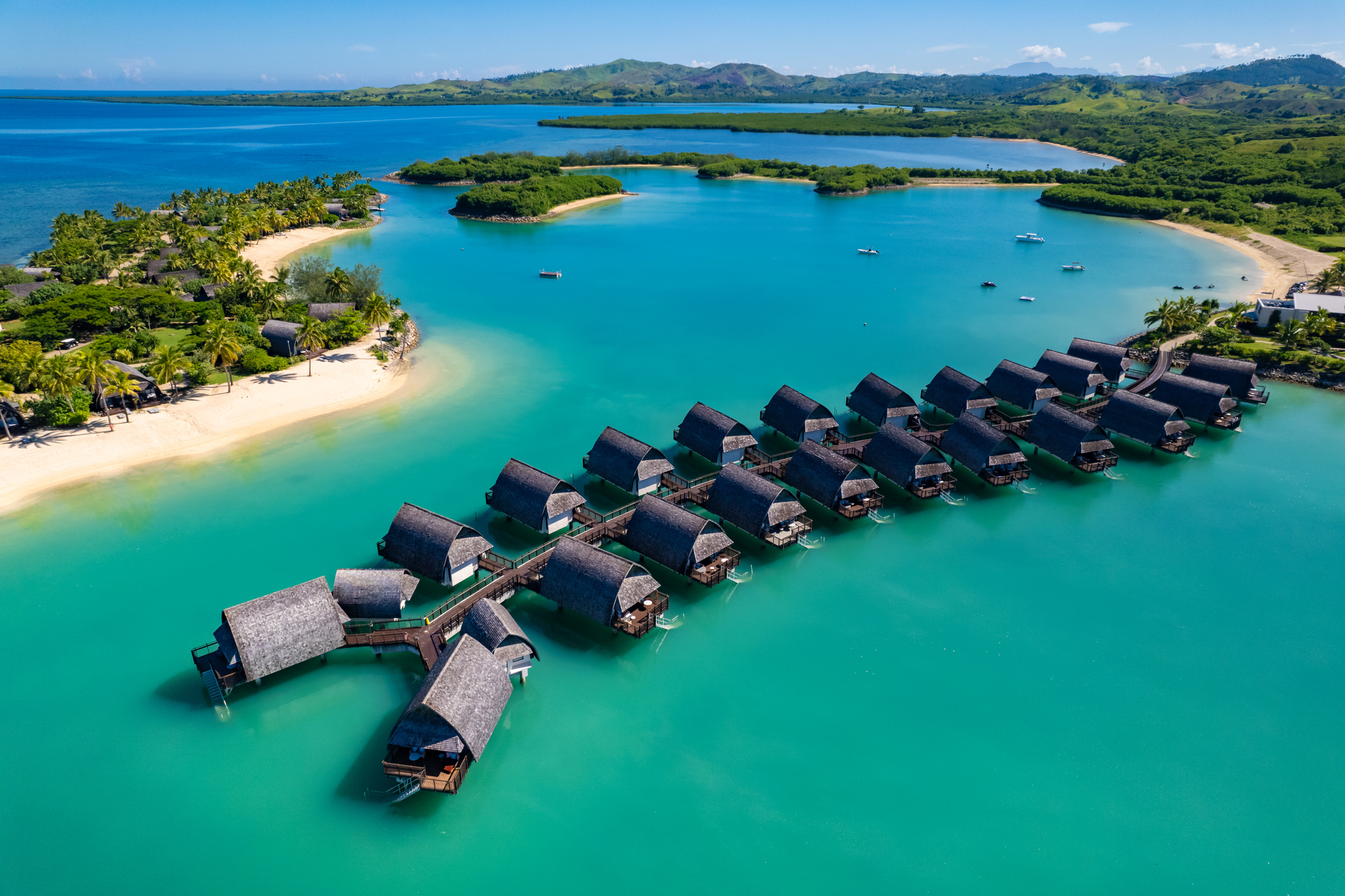 Momi luxury resort in Fiji on Viti Levu Island