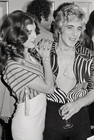Mick Ronson with future wife Suzi Fussey, London, September 19, 1974
