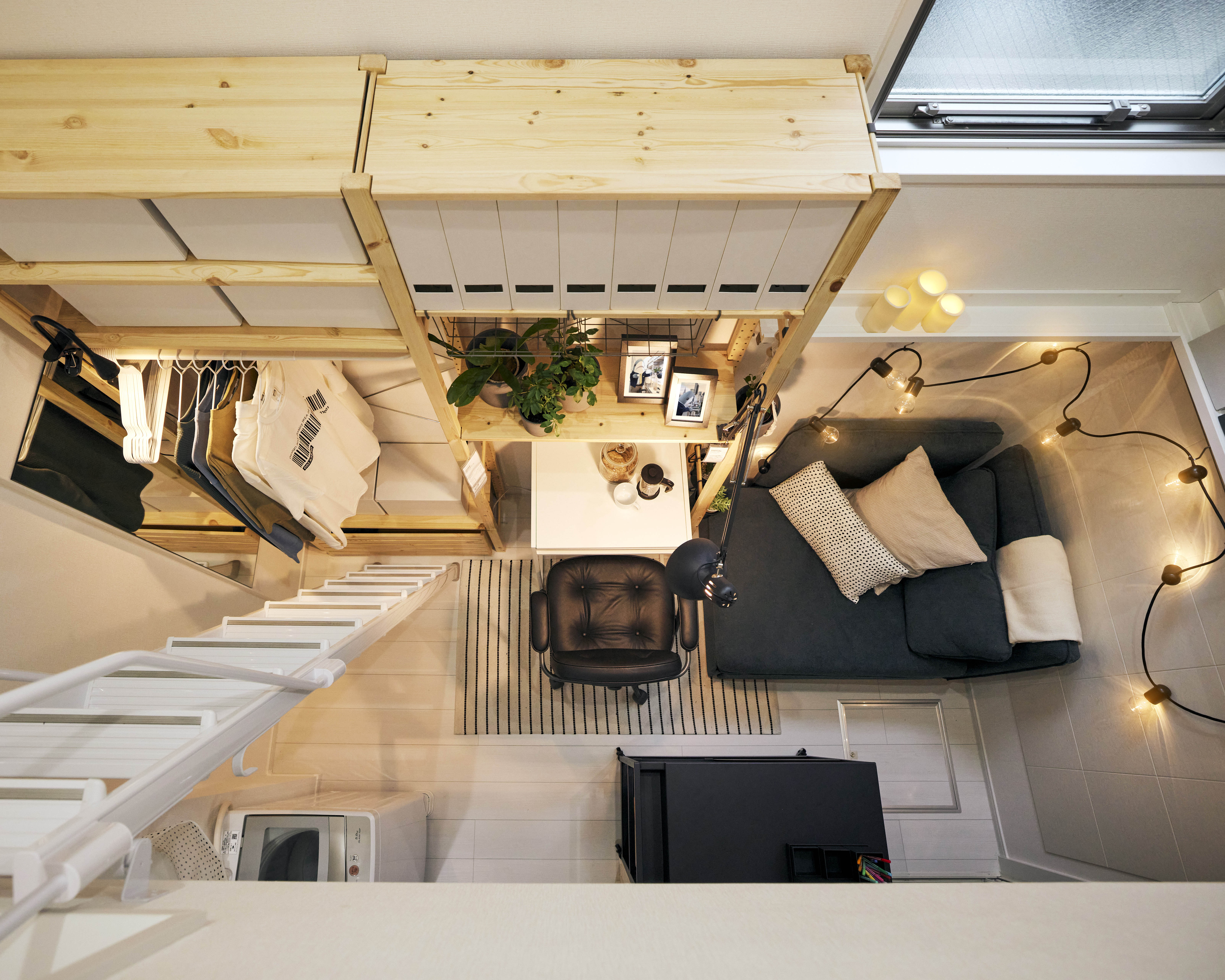 IKEA tiny apartment with furnishings in Japan