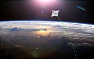 Solar Sail in Space