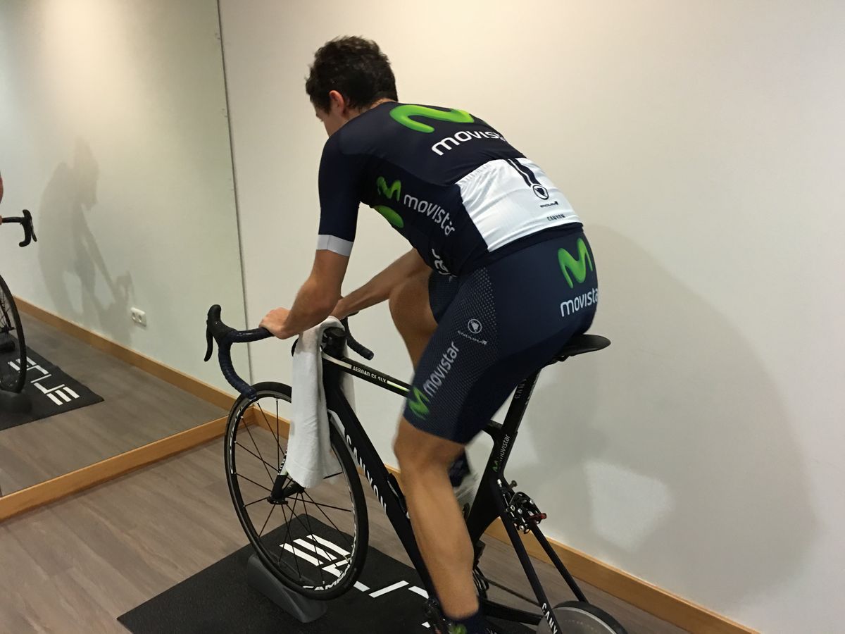 Adriano Malori back on the bike