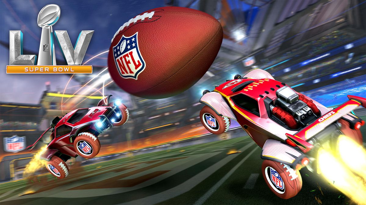 Rocket League NFL art.