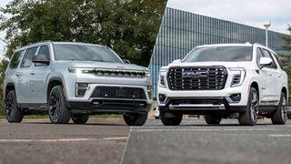 Jeep Grand Wagoneer vs. GMC Yukon Denali.