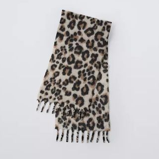 Zara Leopard Print Scarf