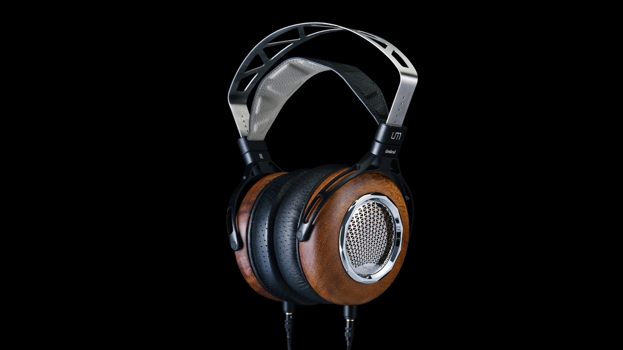 Umbral headphones on a black background