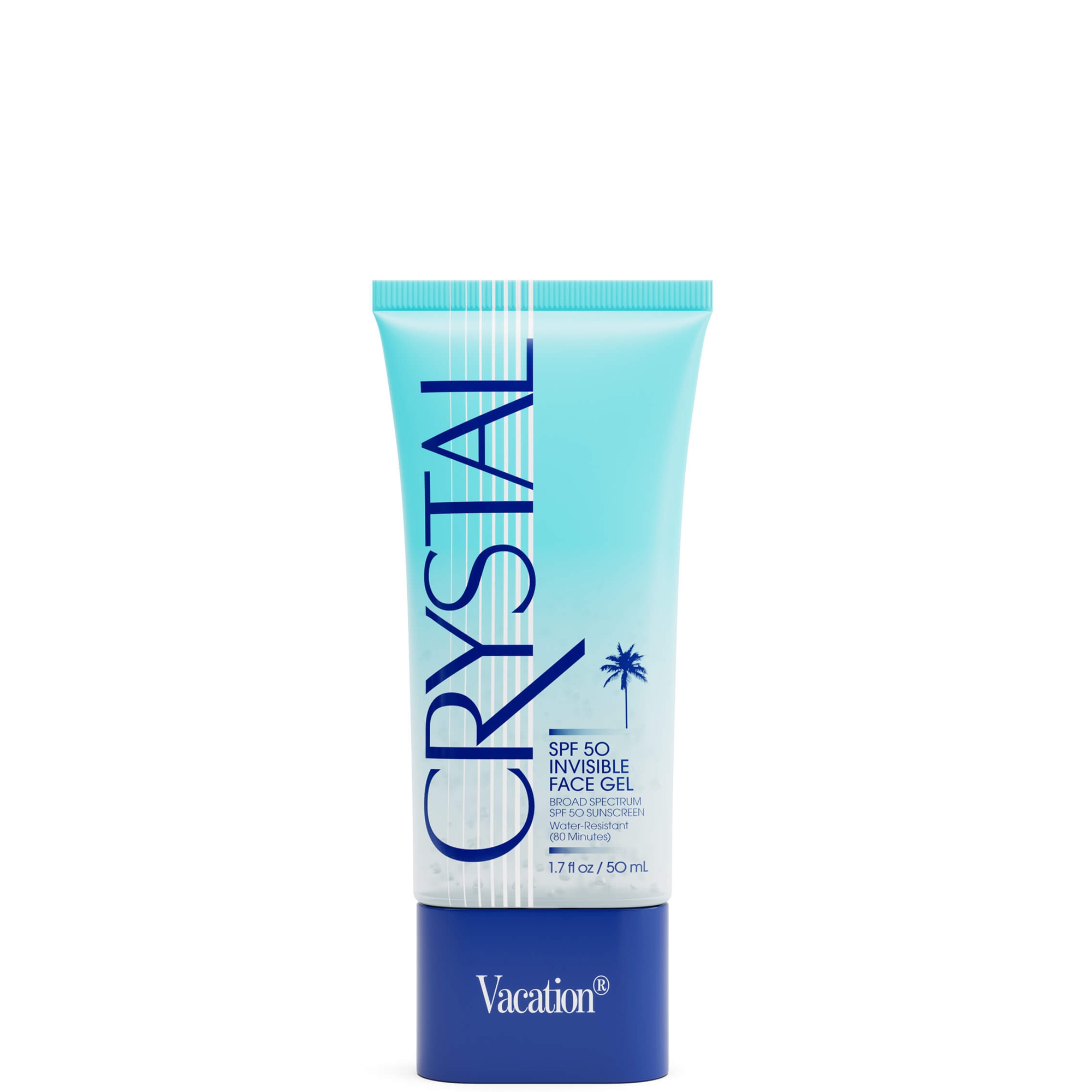 Vacation Crystal Spf 50 Invisible Face Gel 50ml