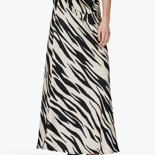 Sisters Point Zebra Print Skirt