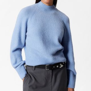 & Other Stories Mock Neck Jumper