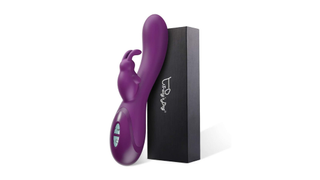 purple rabbit vibrator and box