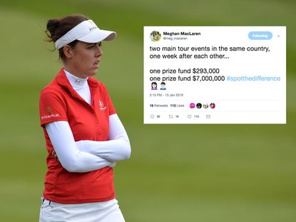 LET Player Highlights Gender Pay Gap In Golf