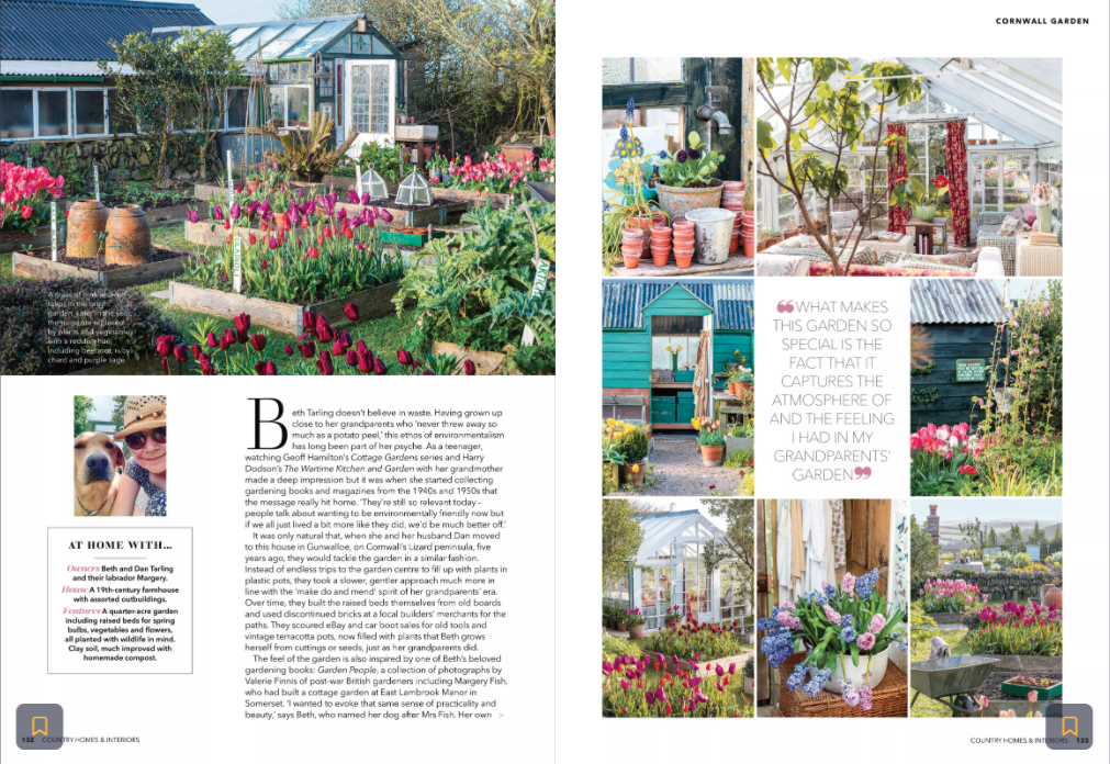 Country Homes & Interiors April 2021 issue pages