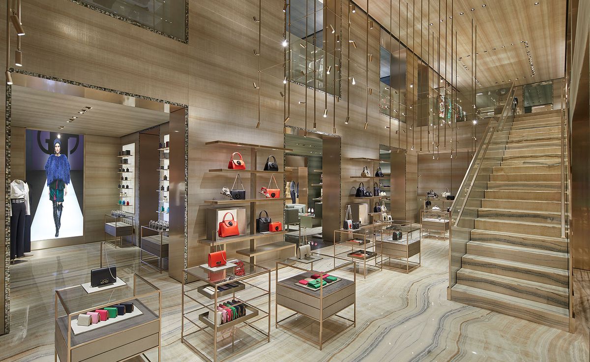 Armani's new London boutique opens with fashion and home | Wallpaper
