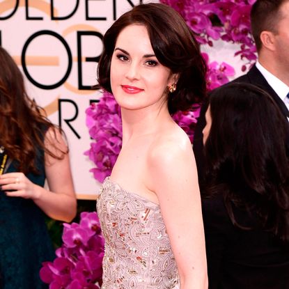 Michelle Dockery at The Golden Globes 2014