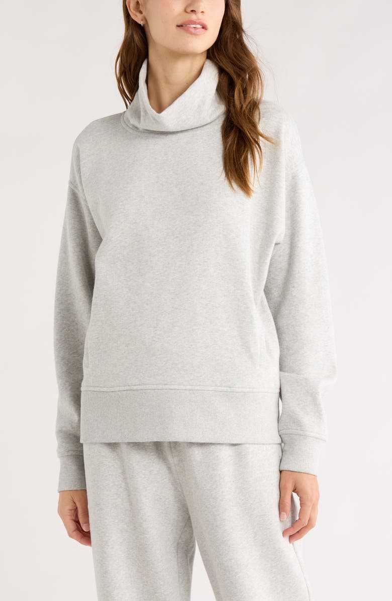 Ultracozy Fleece Funnel Neck Top