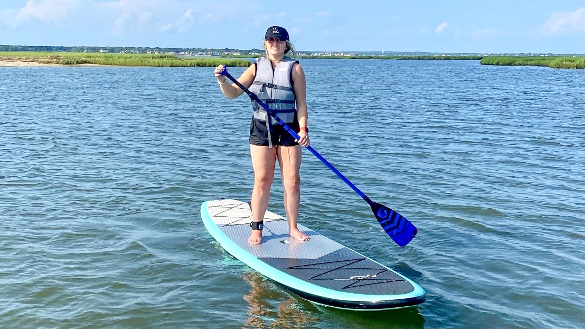 Apple Watch paddleboarding