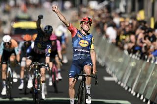 Tour de France: Mads Pedersen scorches stage 4 sprint with Quinn Simmons closing for Lidl-Trek one-two as yellow jersey changes hands